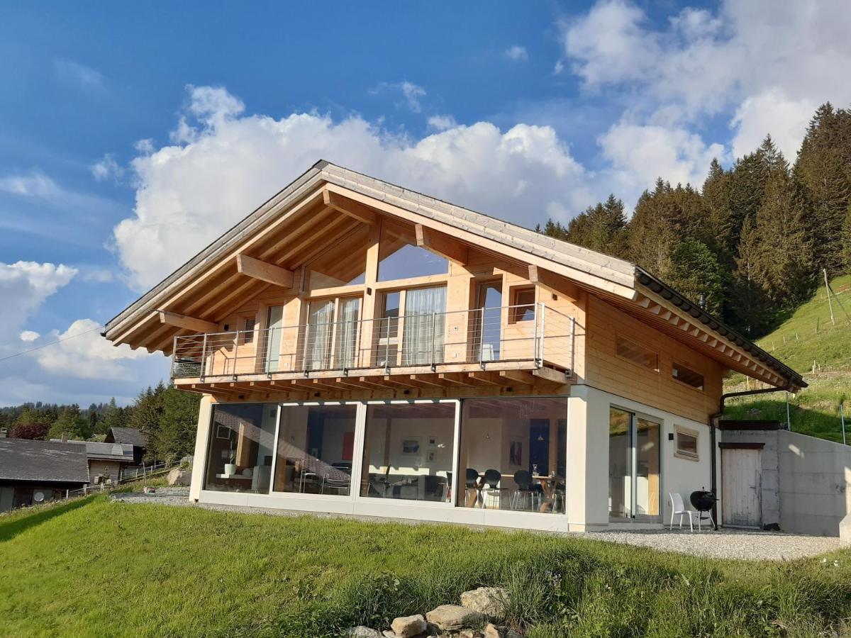 Alpine Dream Chalet With Spa Close To Lake Geneva Les Mosses Ngoại thất bức ảnh